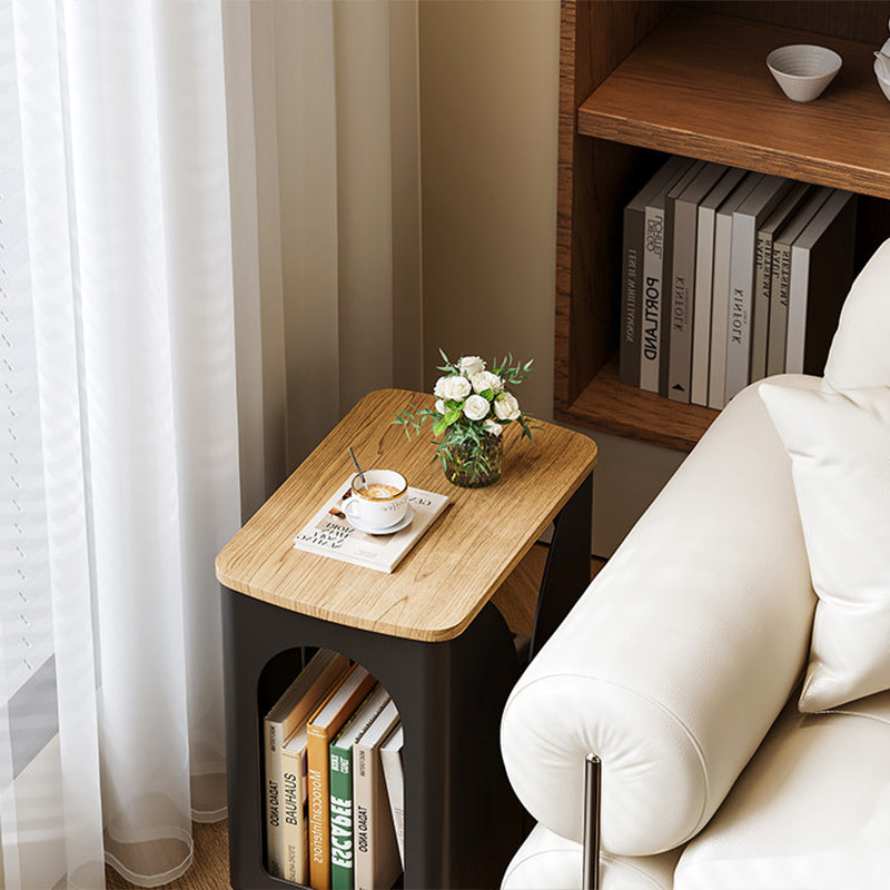 Narrow Rolling End Table 12
