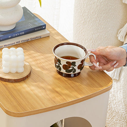 Narrow Rolling End Table 8