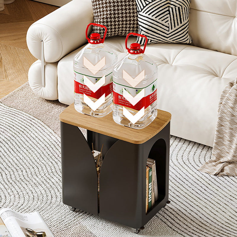 Narrow Rolling End Table 13