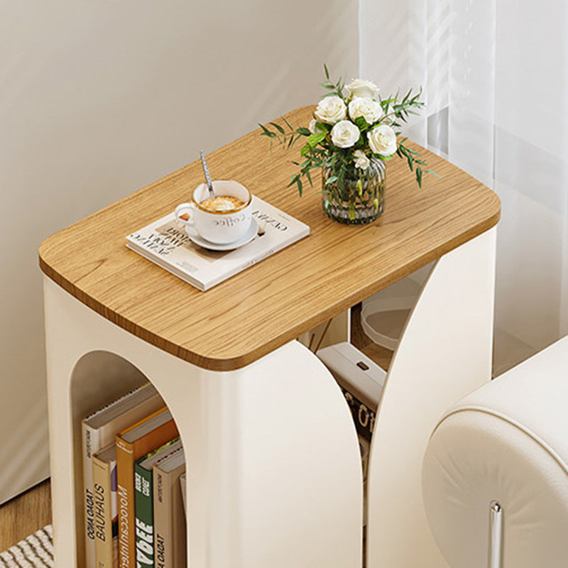 Narrow Rolling End Table 10