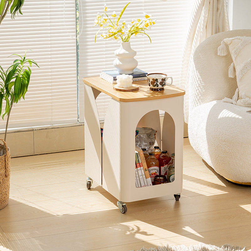 Narrow Rolling End Table 4