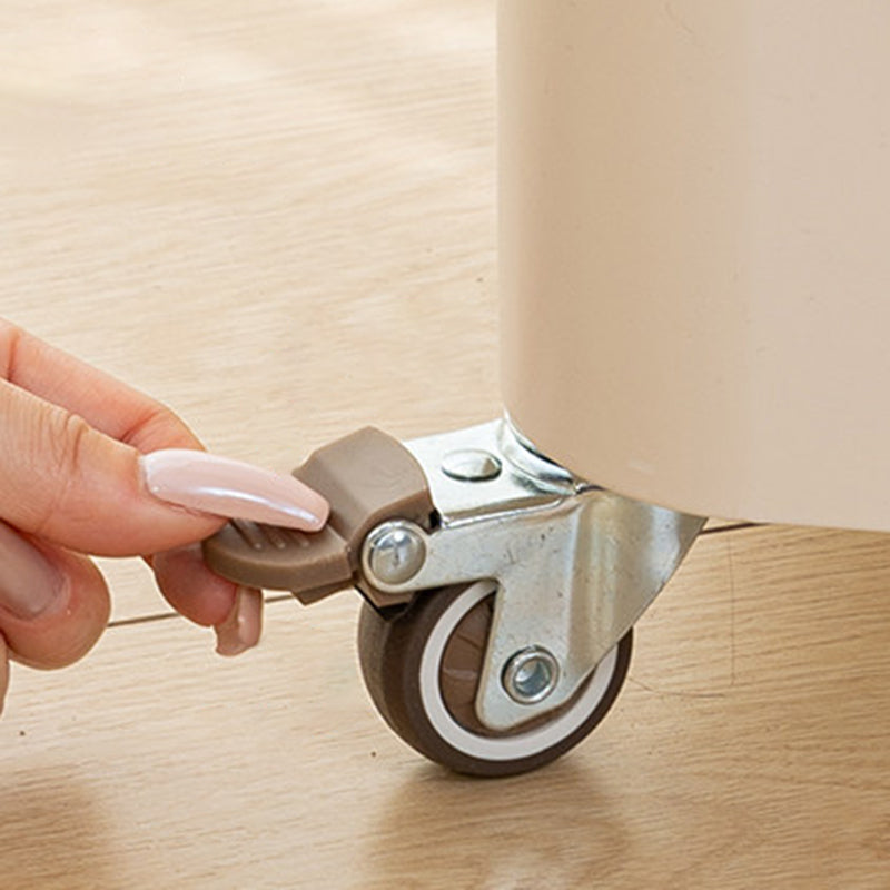 Narrow Rolling End Table 9