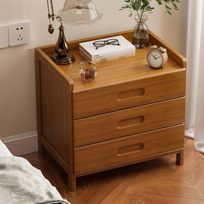 Bamboo 3-Drawer Nightstand 1