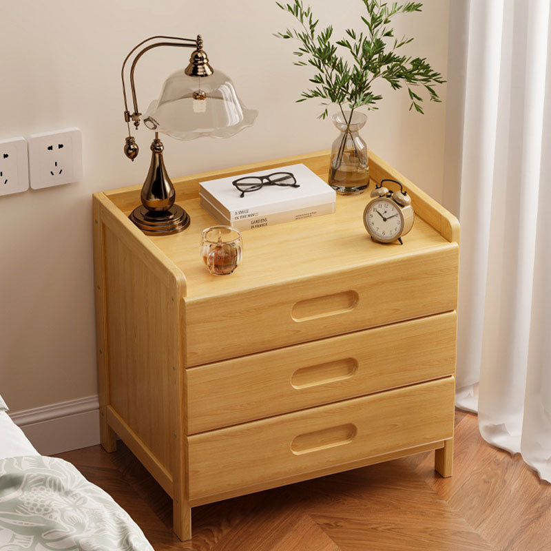 Bamboo 3-Drawer Nightstand 6
