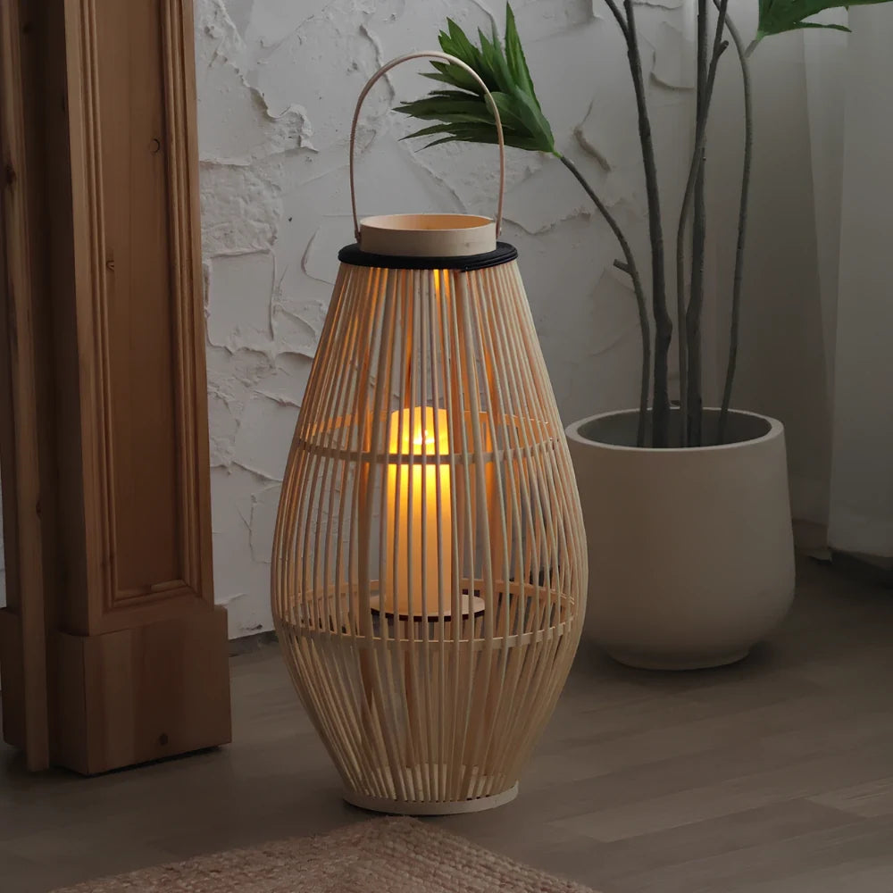Handwoven Bamboo Lantern 6