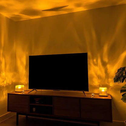 Northern Lights Cube Lamp 4