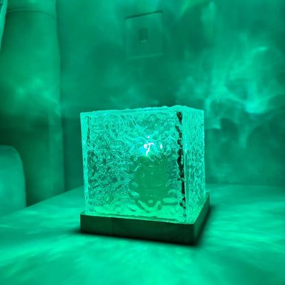 Northern Lights Cube Lamp 9
